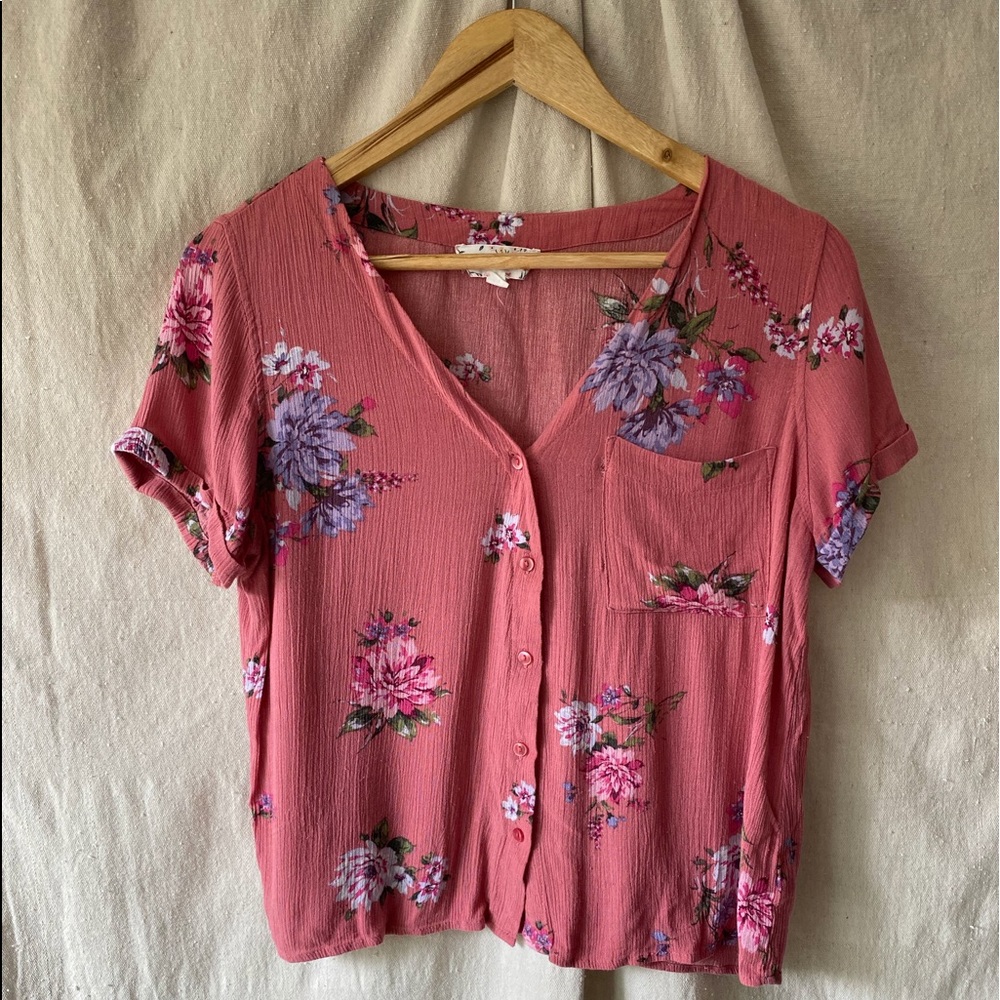 Rose Floral Top